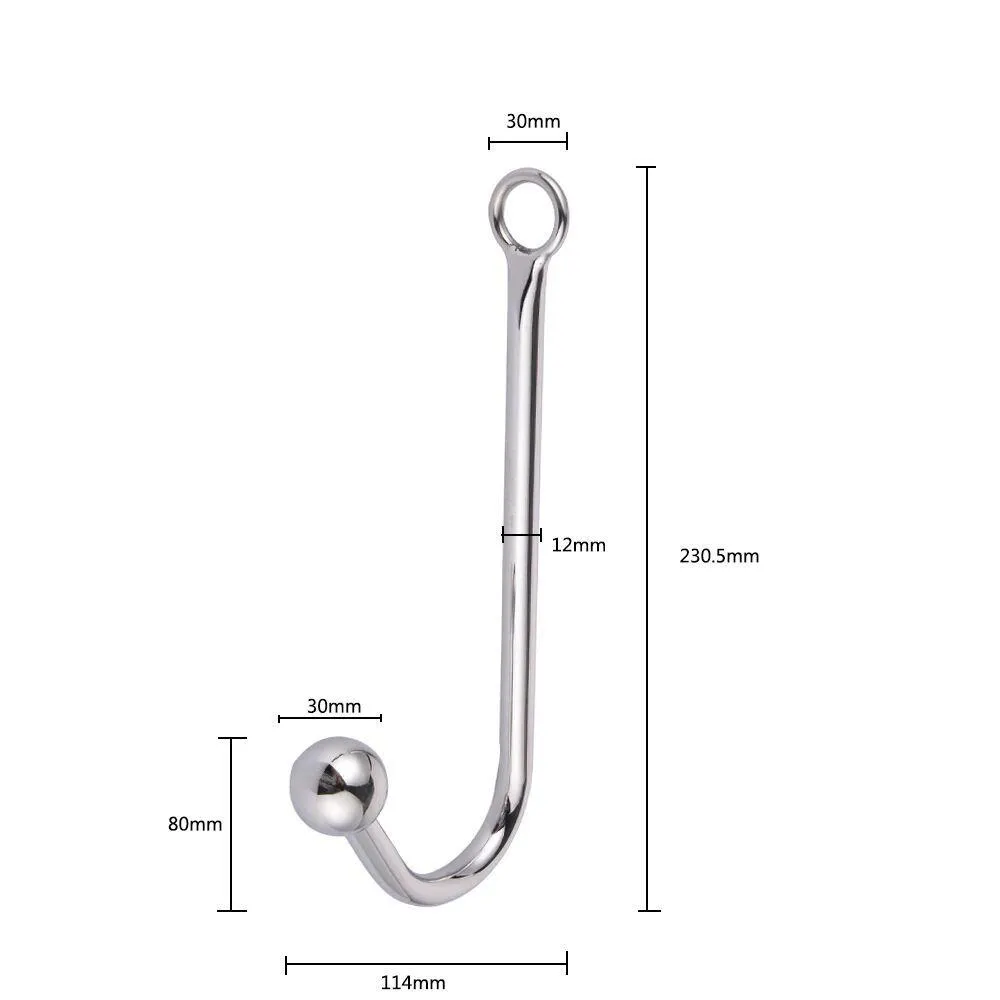 1 Bead Anal Hook