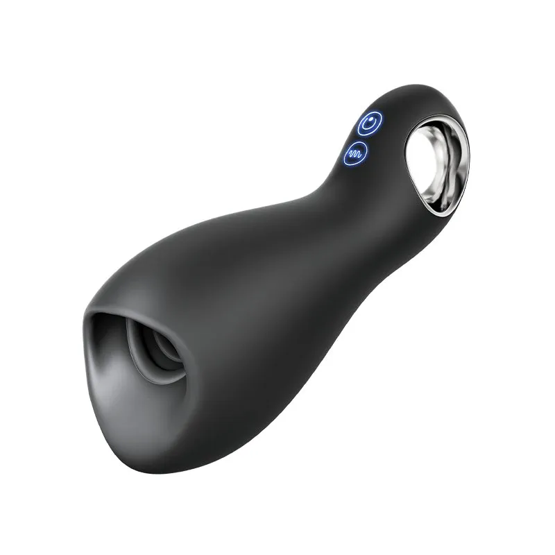 3 in 1 Vibrating and Tongue Licking masturbator Men Sex Toy