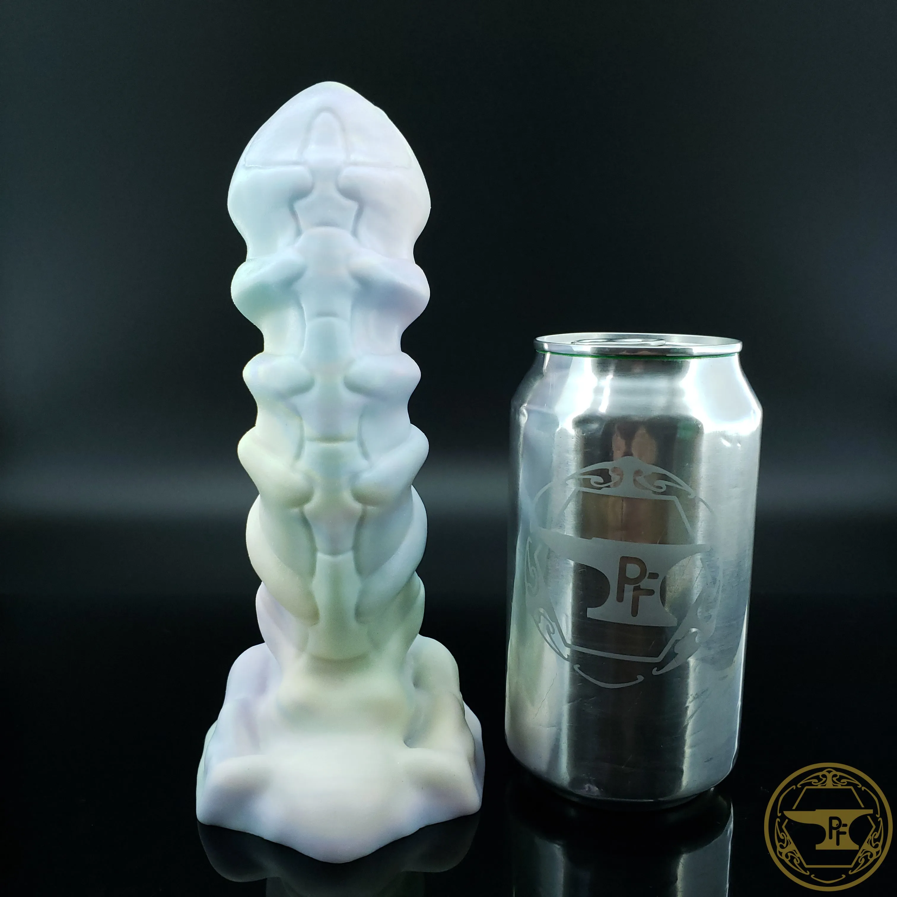 *|3/27|* Medium Bone Devil. Medium 00-50 Firmness. VERY Calm Pastel Rainbows. 6034