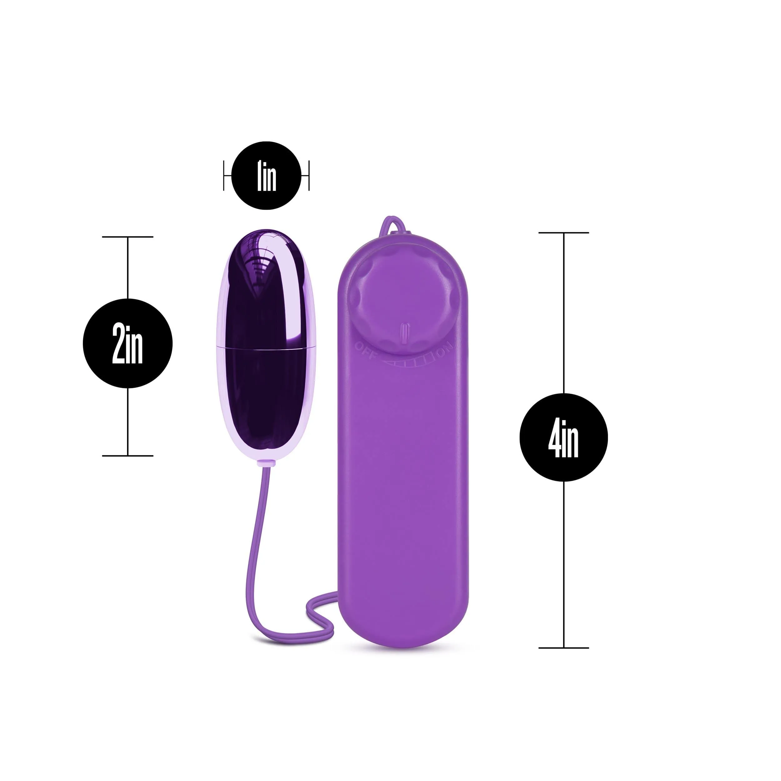 B Yours Power Purple Bullet Egg Vibrator