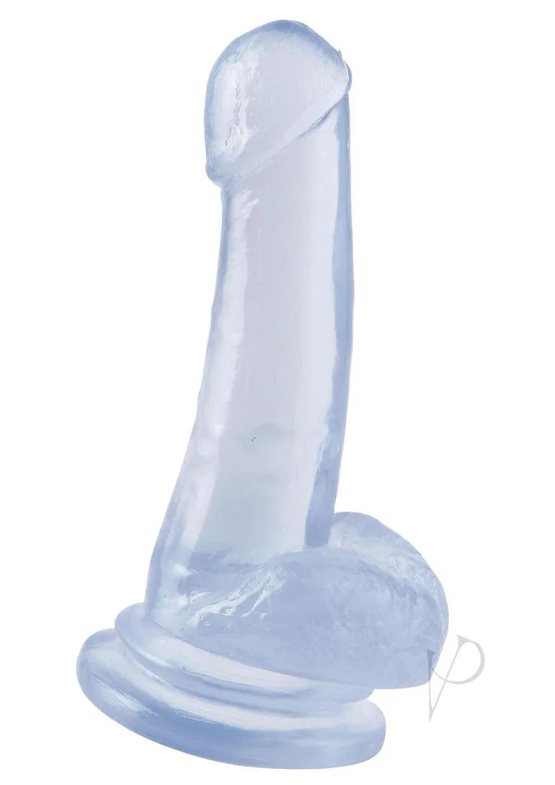Basix 8 Suction Cup Dong Clear