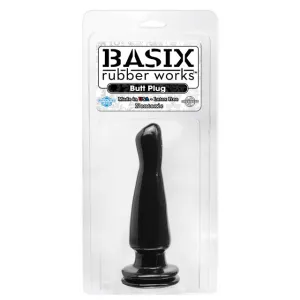Basix Rubber Works - Butt Plug Black