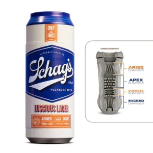 Blush Schag's Beer Can Stroker Luscious Lager