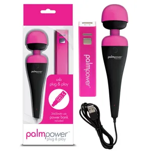 BMS PalmPower Massage Wand Plug and Play USB Massager Vibrator