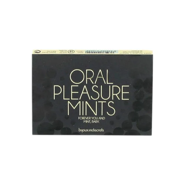 Bomboane pentru sex oral BIJOUX INDISCRETS Oral Pleasure Mints. cu aromă de mentă. 12 buc