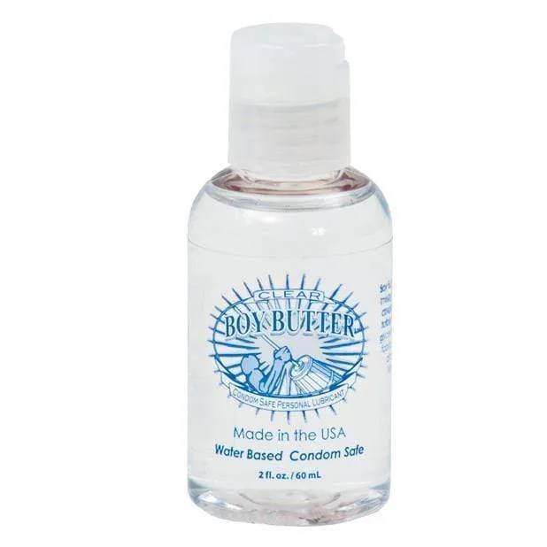 Boy Butter - Clear Water Based Lubricant 2 oz (Lube)