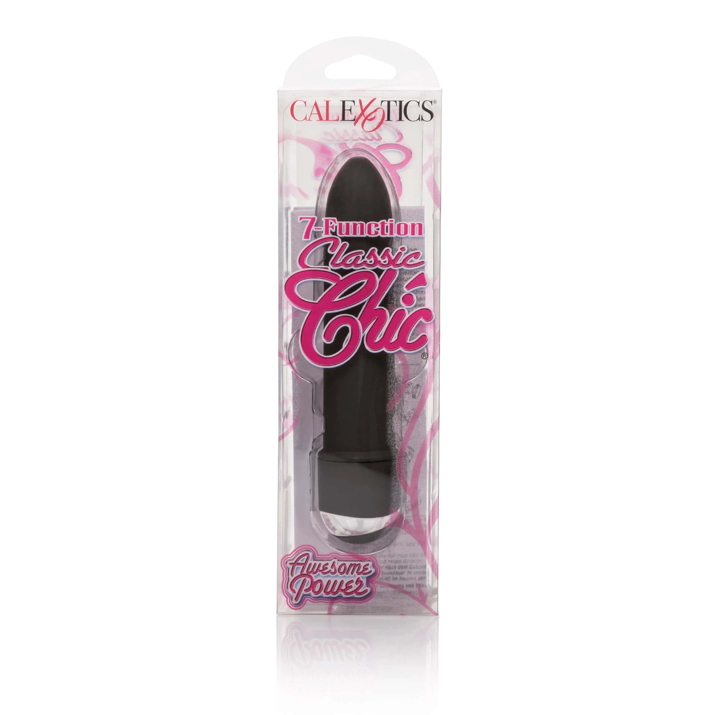 California Exotics - 7 Function Classic Chic Awesome Power Mini Vibrator (Black)