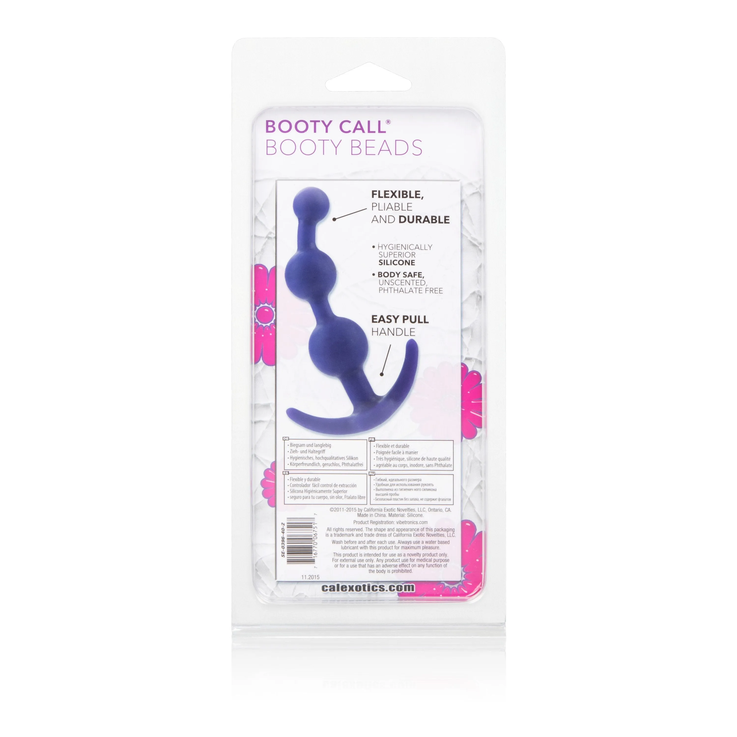 California Exotics - Booty Call Booty Anal Beads (Purple)