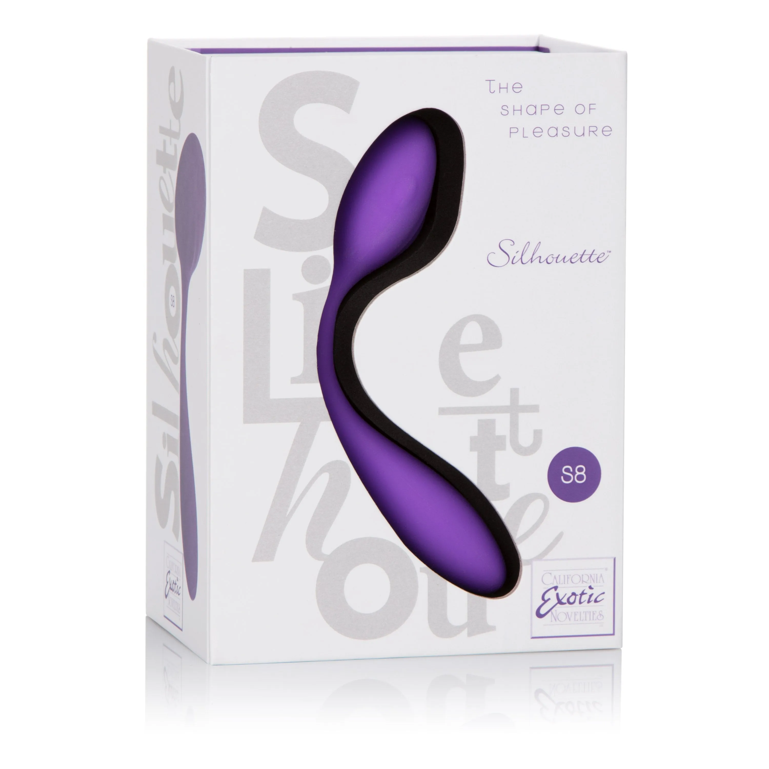 California Exotics - Silhouette S8 Rechargeable G Spot Vibrator (Purple)