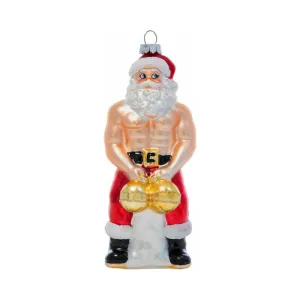 Cheeky Pornament Big Balls Claus