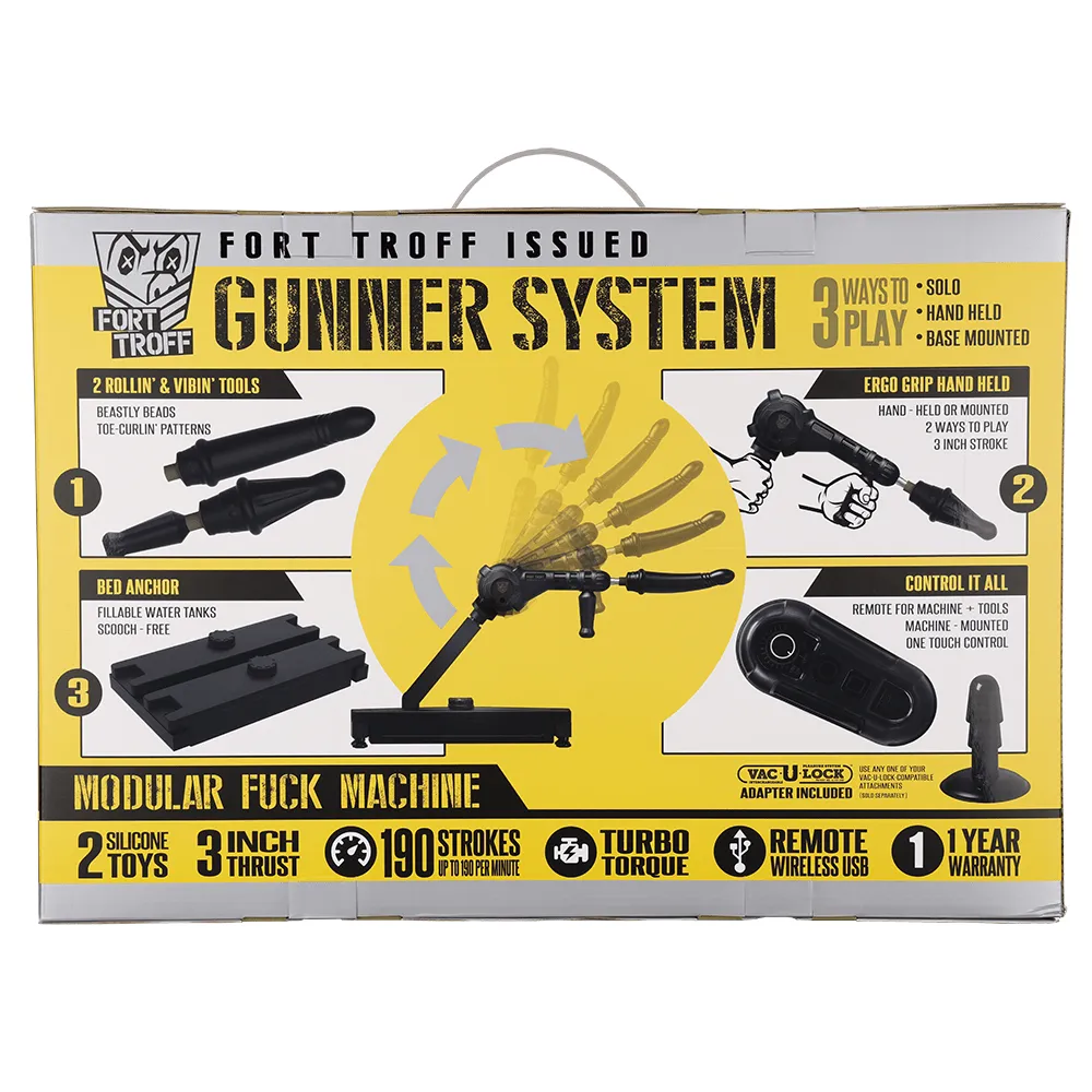 Doc Johnson Fort Troff Gunner System Modular Fuck Machine