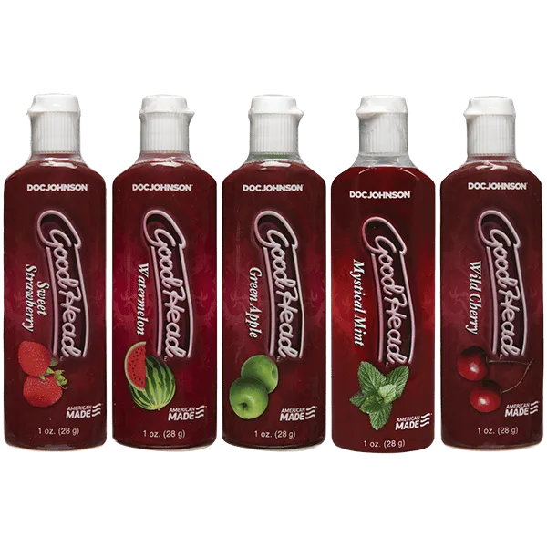 Doc Johnson GoodHead Oral Delight Gel Multi Pack