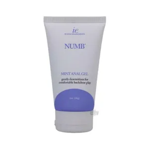 Doc Johnson Numb Anal Gel Mint 2 Oz.