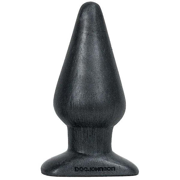 Doc Johnson Platinum Premium Silicone The Super Big End Charcoal
