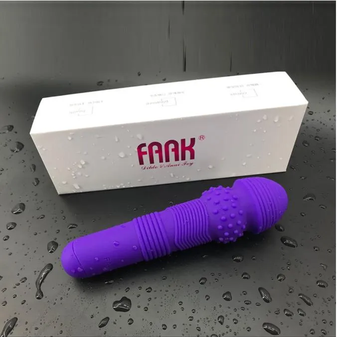 FAAK Magic AV Wand Massager Prostate Milking Device Clit Vibrator