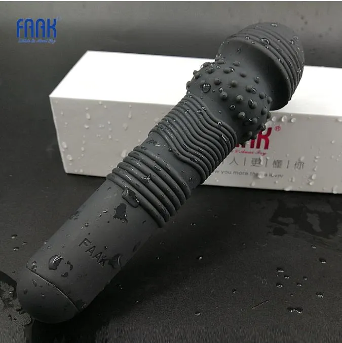 FAAK Magic AV Wand Massager Prostate Milking Device Clit Vibrator