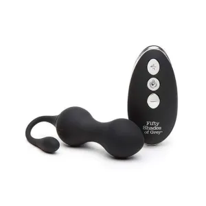Fifty Shades of Grey - Relentless Vibrations Remote Control Kegel Balls (Black)