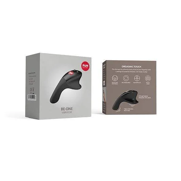 Fun Factory - Be One Rechargeable Finger Vibrator (Black)