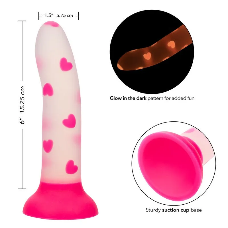 Glow Stick Heart Dildo 6 by Cal Exotics