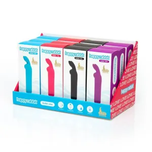 Happy Rabbit Counter Top Box Rechargeable Vibrating Bullets x 12