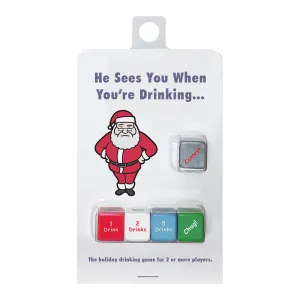 He Sees You When You're Drinking Dice Game by Kheper Games