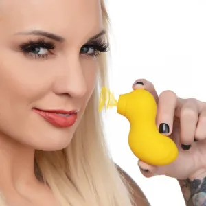Inmi Shegasm Sucky Ducky Silicone Clitoral Stimulator - Yellow