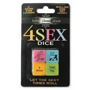 Little Genie - Behind Closed Doors Couple 4 Sex Dice Game