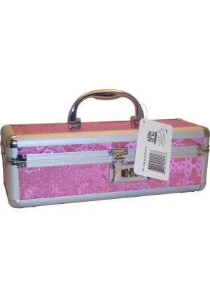 Lockable Vibrator Case Small Pnk
