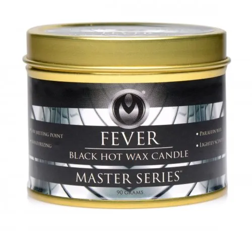 Master Series Fever Drip Candle - Black