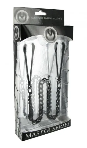 Ms Reign Noir Tweezer Style Nipple Vice