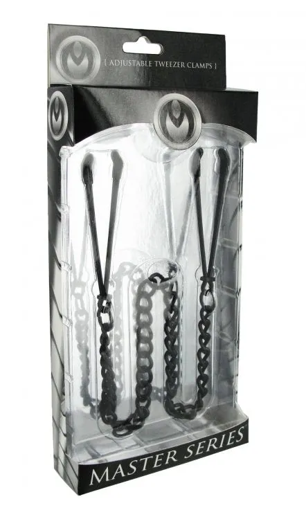 Ms Reign Noir Tweezer Style Nipple Vice