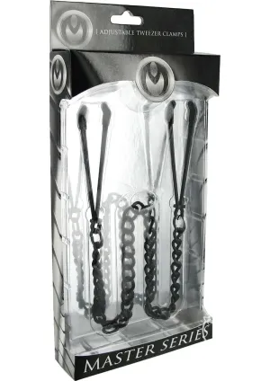 Ms Reign Noir Tweezer Style Nipple Vice