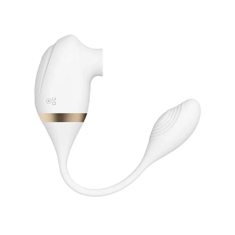 MyToys - My Secret Egg and Clitoral Air Stimulator (White)