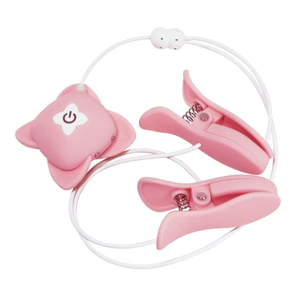 NPG - Emi Fukada Nipple Love Vibrating Nipple Clamps (Pink)