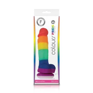 NS Novelties Colours Pride Edition 5 Rainbow Dildo