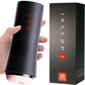 Otouch Inscup 2 AUTO Contraction Vibrating Heating Male Masturbator Pocket Pussy