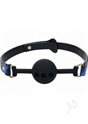 Ouch Florence Coll Ball Gag Blue