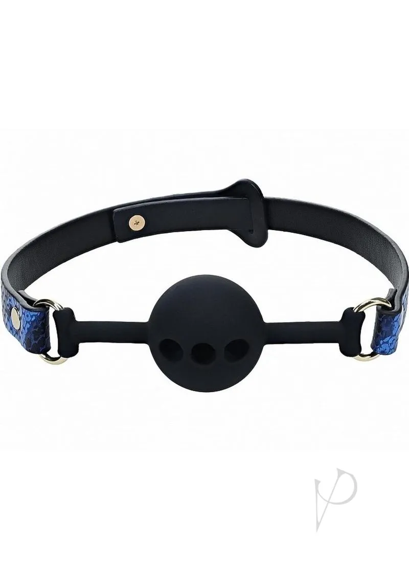 Ouch Florence Coll Ball Gag Blue