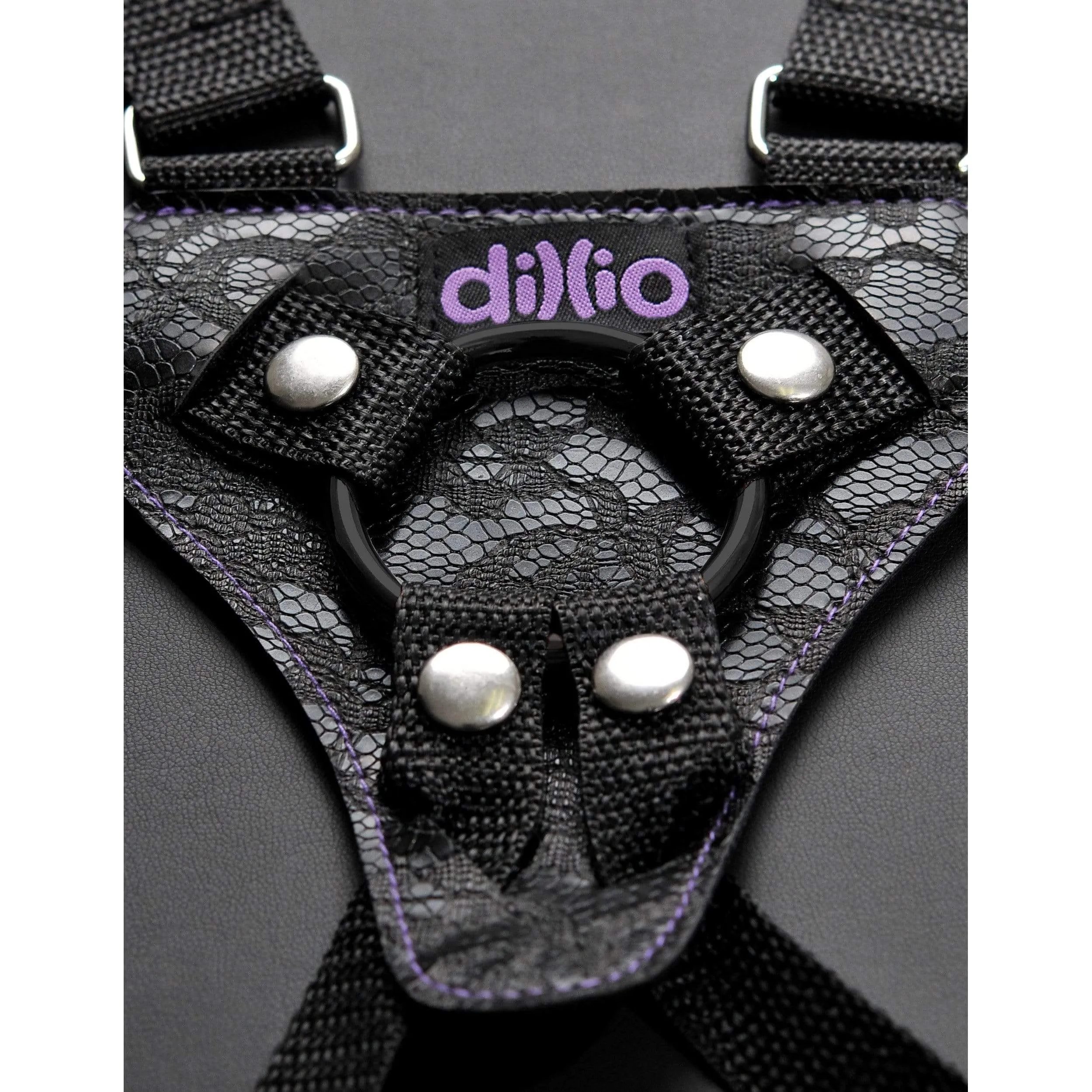 Pipedream - Dillio Strap On Suspender Harness Set 6 (Purple)