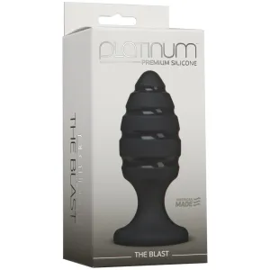 Platinum Premium Silicone The Blast Anal Plug Black