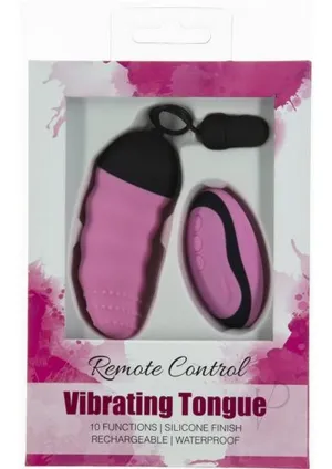Powerbullet Remote Vibe Tongue Egg Pink