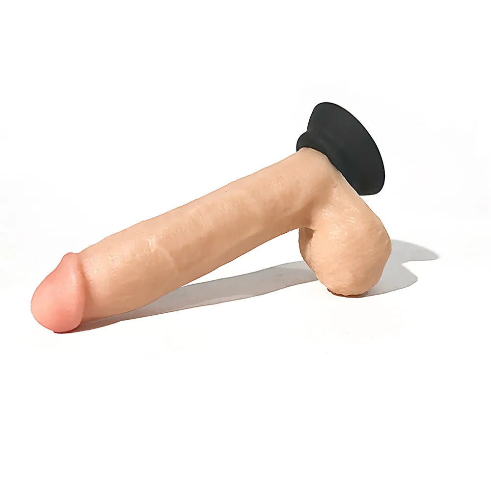 Rascal Rammer   Suction 7 in. Dildo with Handle and Suction Cup