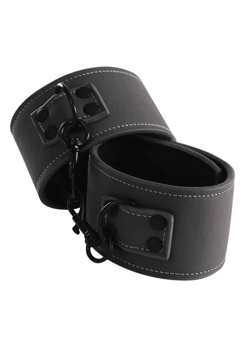 Renegade Bondage - Ankle Cuffs - Black Leg Restraints