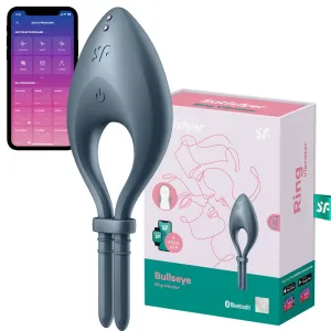 Satisfyer Bullseye ADJUSTABLE Vibrating Cock Ring APP Control Couples Sex Toy