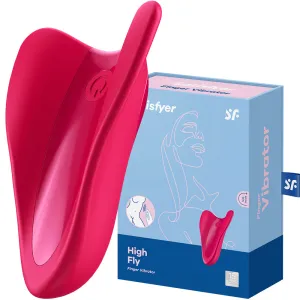 Satisfyer High Fly Finger Vibrator Clitoral Nipple Stimulator USB Sex Toy