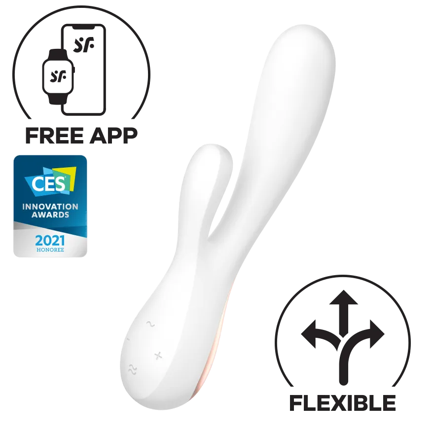 Satisfyer Mono Flex APP Control G Spot Rabbit Vibrator USB Sex Toy