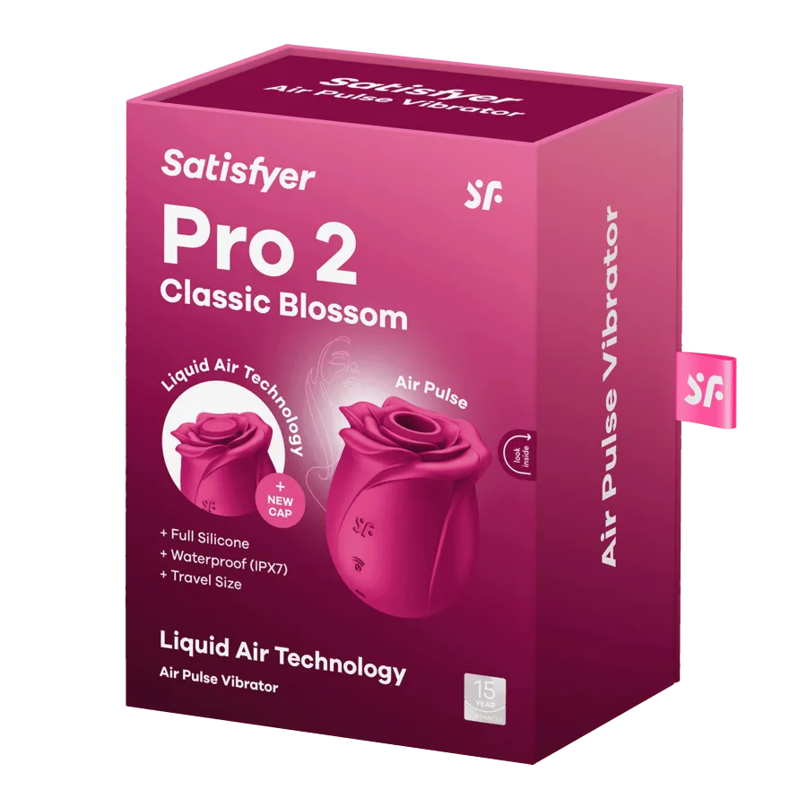 Satisfyer Pro 2 Classic Blossom Air Pulse Vibrator