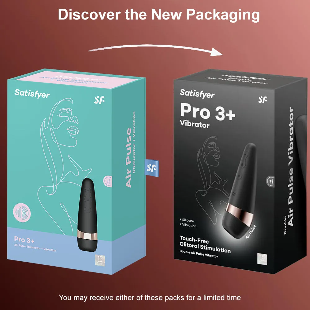Satisfyer Pro 3  Clitoral Air Pulse Stimulator Clit Sucker USB Vibrator