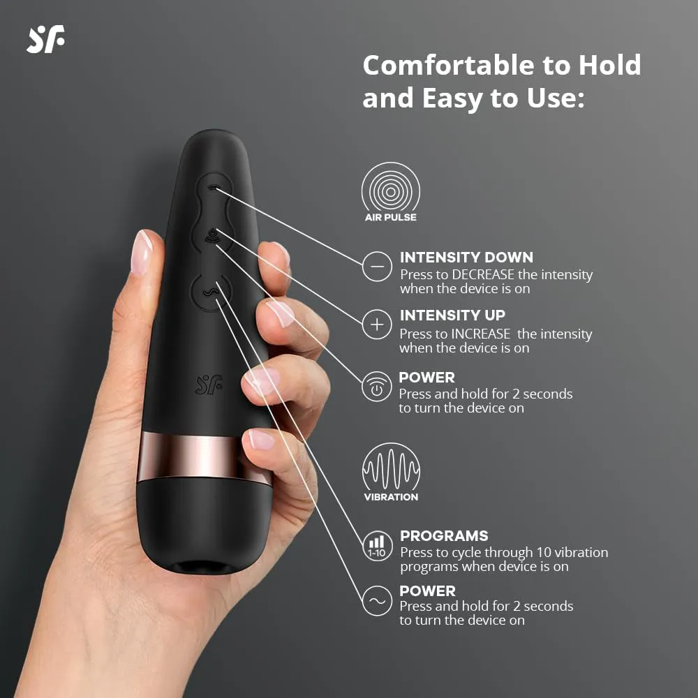 Satisfyer Pro 3  Clitoral Air Pulse Stimulator Clit Sucker USB Vibrator