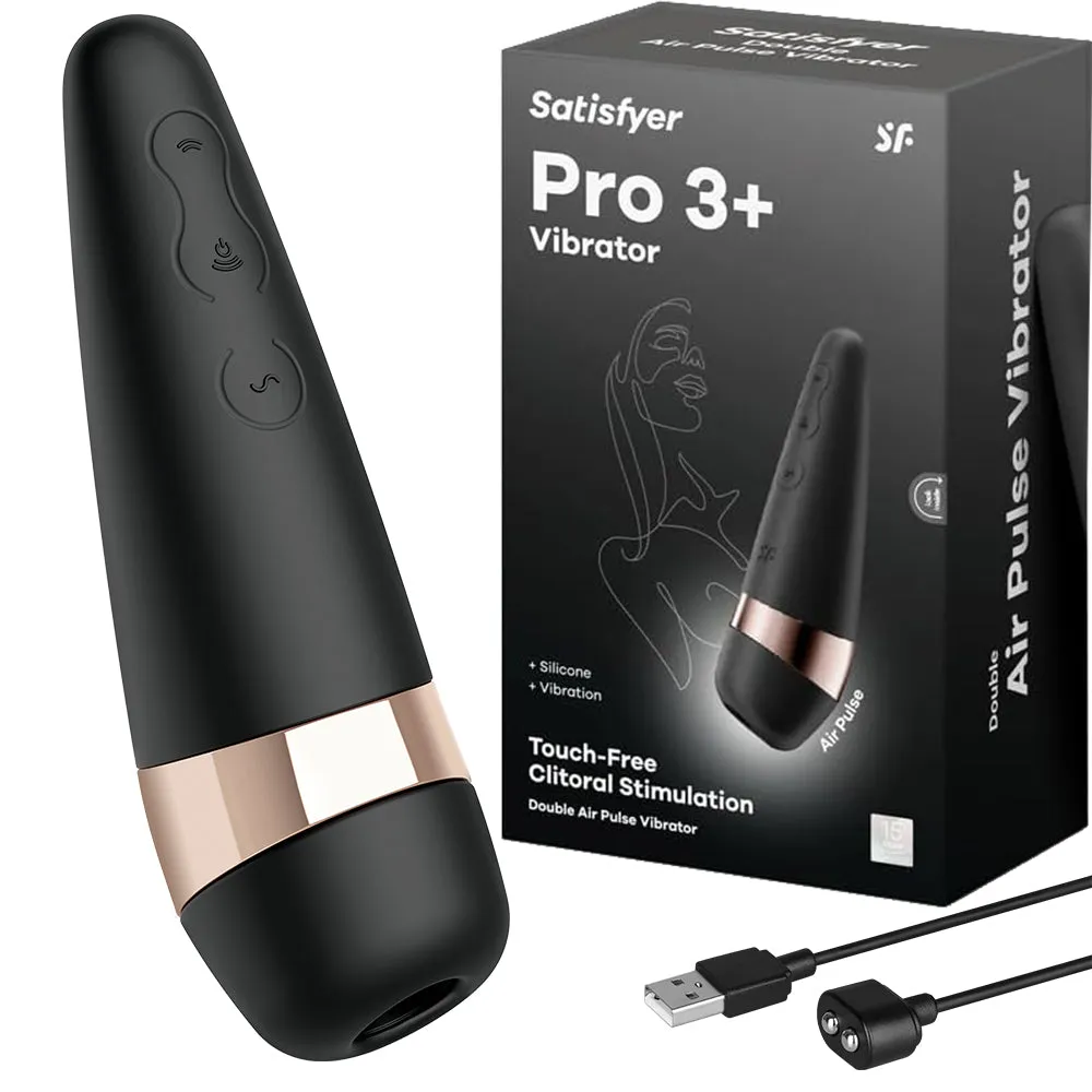 Satisfyer Pro 3  Clitoral Air Pulse Stimulator Clit Sucker USB Vibrator